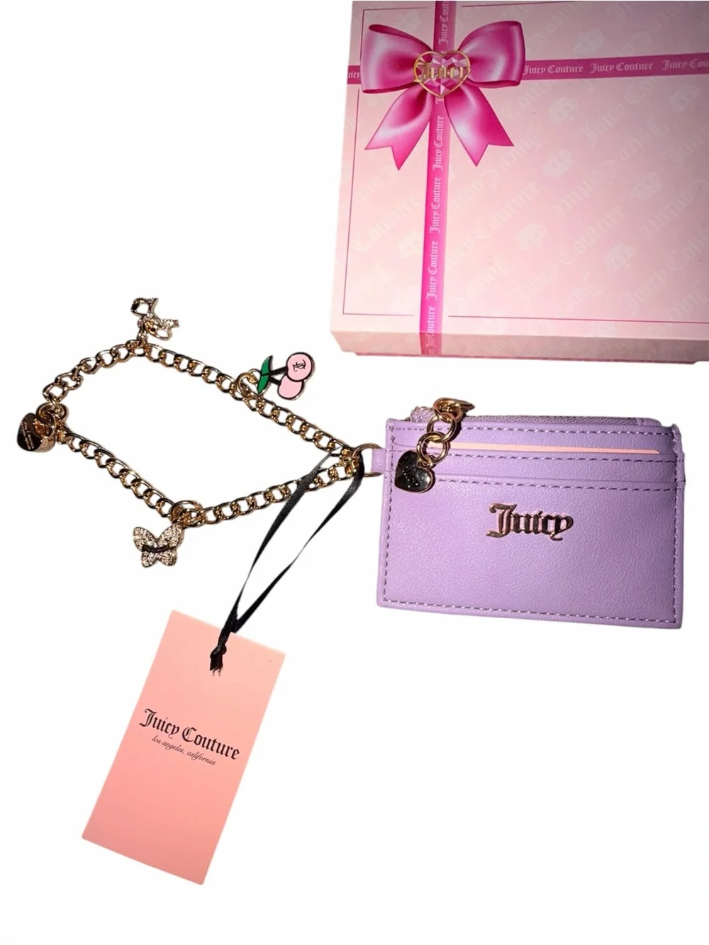 Juicy Couture lavender card